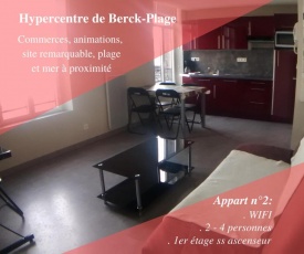 Appart 2-4 pers Berck-Plage Hyper-centre