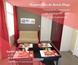 Appart 4-6 pers Berck-Plage Hyper-centre
